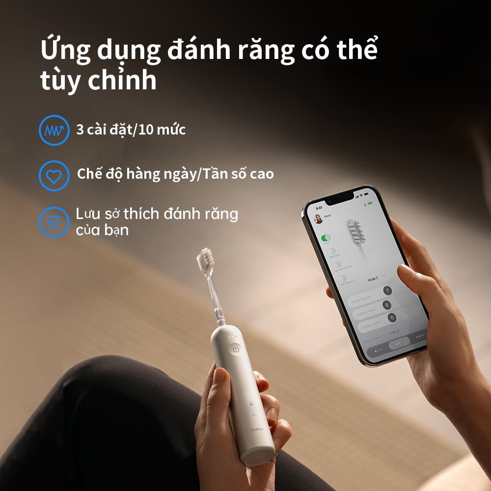 Bàn chải điện Laifen Wave - Laifentech.vn