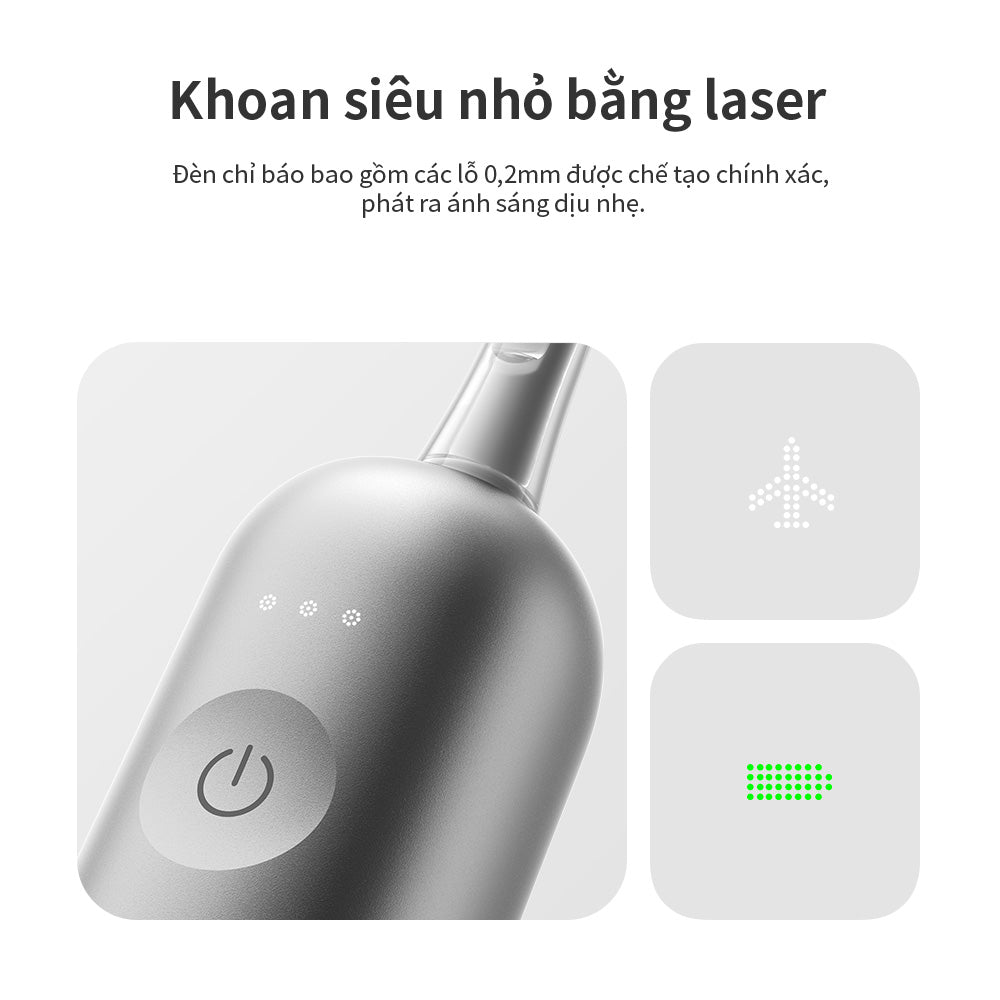 Bàn chải điện Laifen Wave - Laifentech.vn