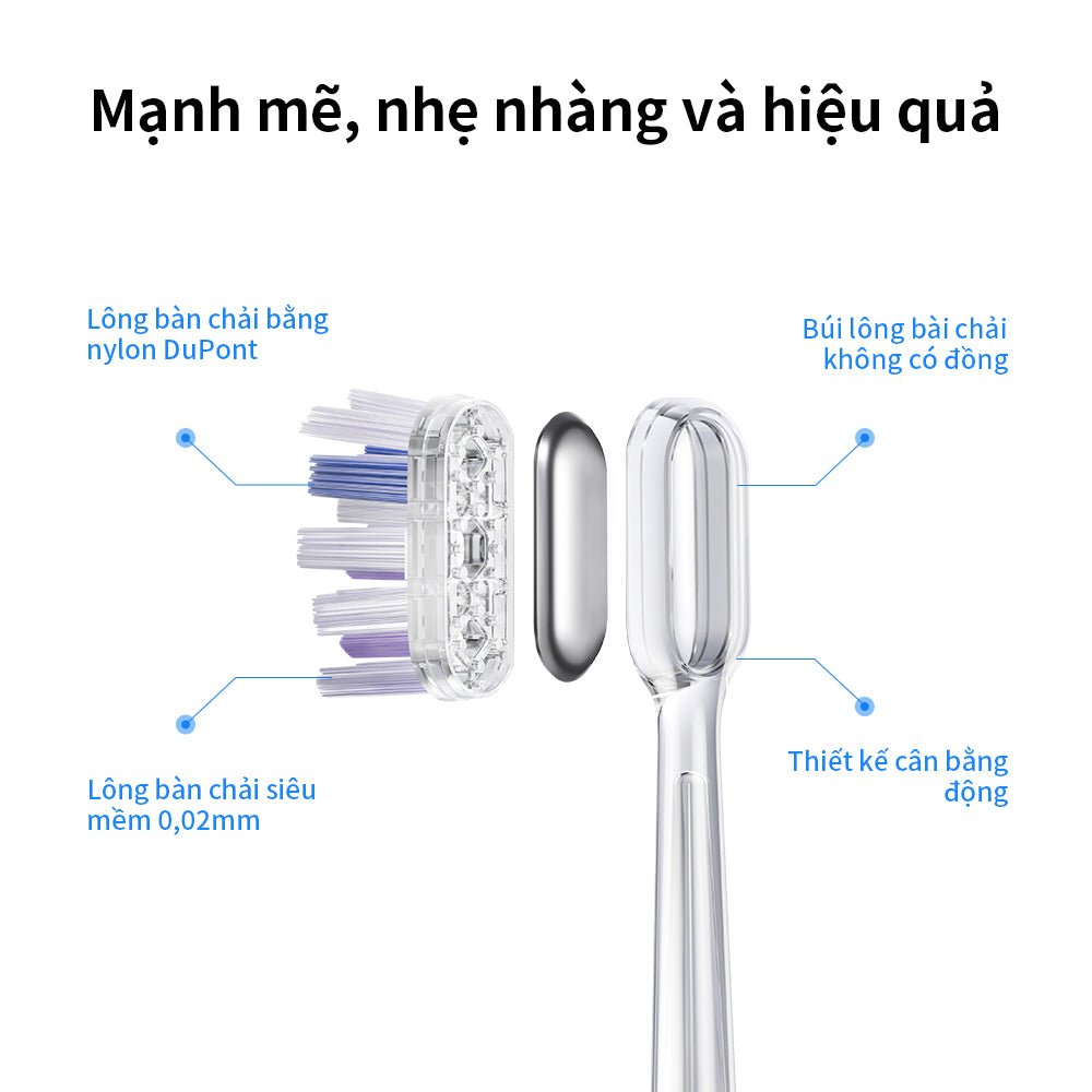 Bàn chải điện Laifen Wave ABS - Laifentech.vn