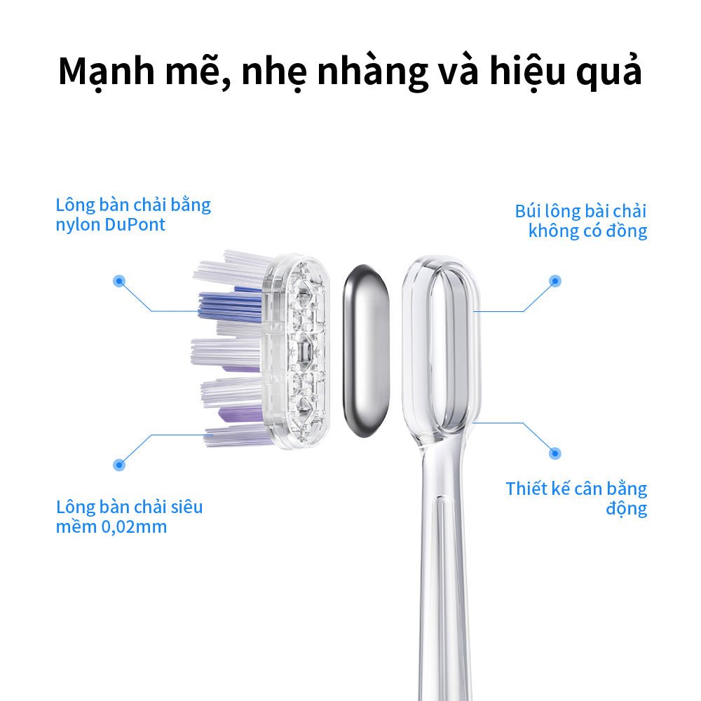 Bàn chải điện Laifen Wave Aluminium - Laifentech.vn