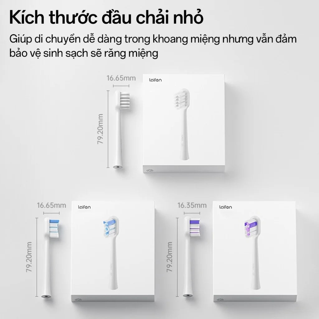 Đầu Bàn Chải Điện Laifen Gum Care - Laifentech.vn