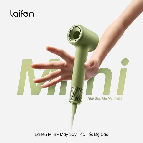 Máy Sấy Tóc Ion Âm Tốc Độ Cao Laifen Mini - Laifentech.vn