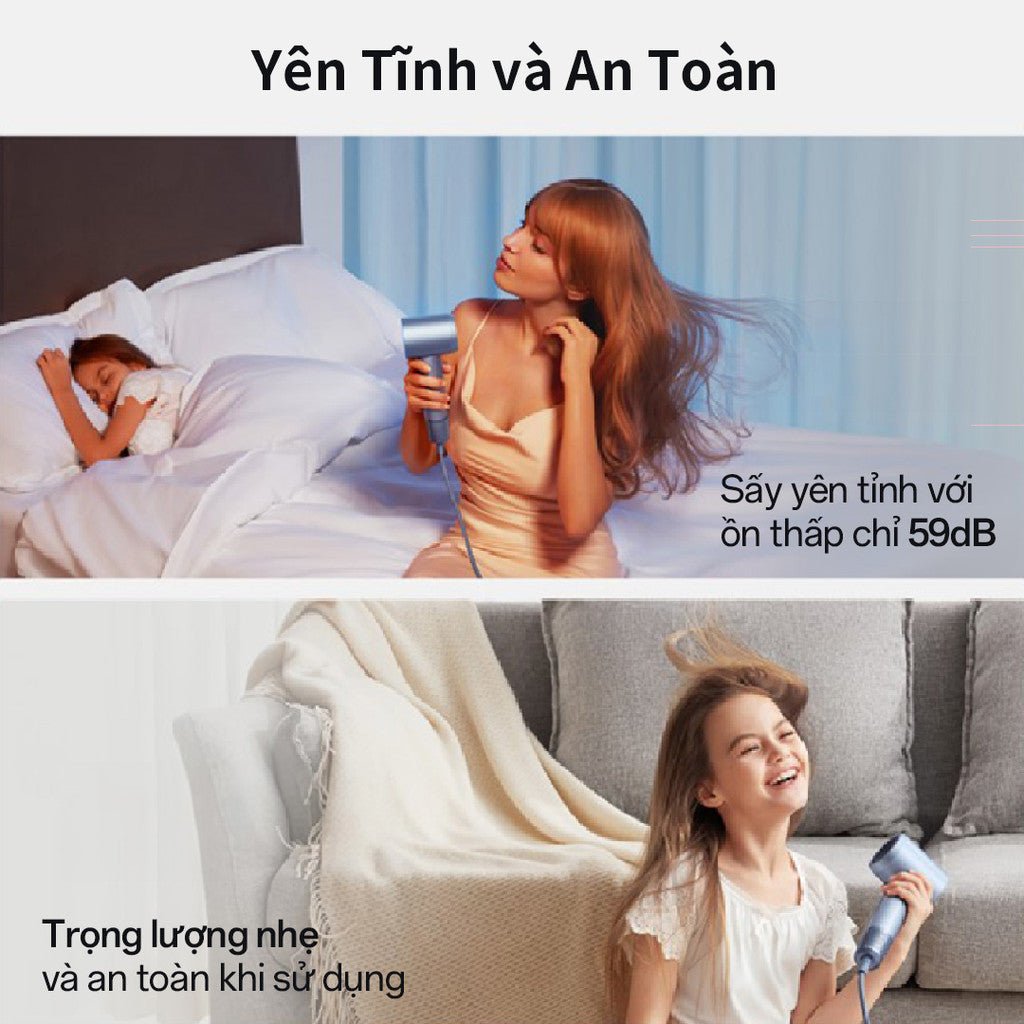 Máy Sấy Tóc Ion Âm Tốc Độ Cao Laifen Swift Premium - Laifentech.vn